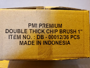 1" DOUBLE THICK CHIP PAINT BRUSH 36/BOX
