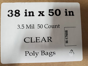 Clear Plastic Bag  100/CASE