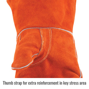 Select Shoulder Split Cowhide Stick Glove