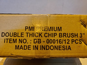 3" DOUBLE THICK CHIP BRUSH 12/BOX