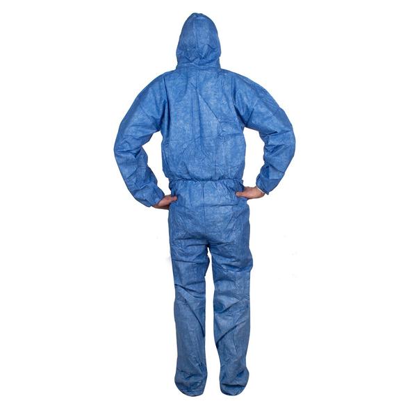 Disposable Protective Coverall Hazmat Suit, Heavy Duty Painters Coveralls, Excellent air permeability and water repellency